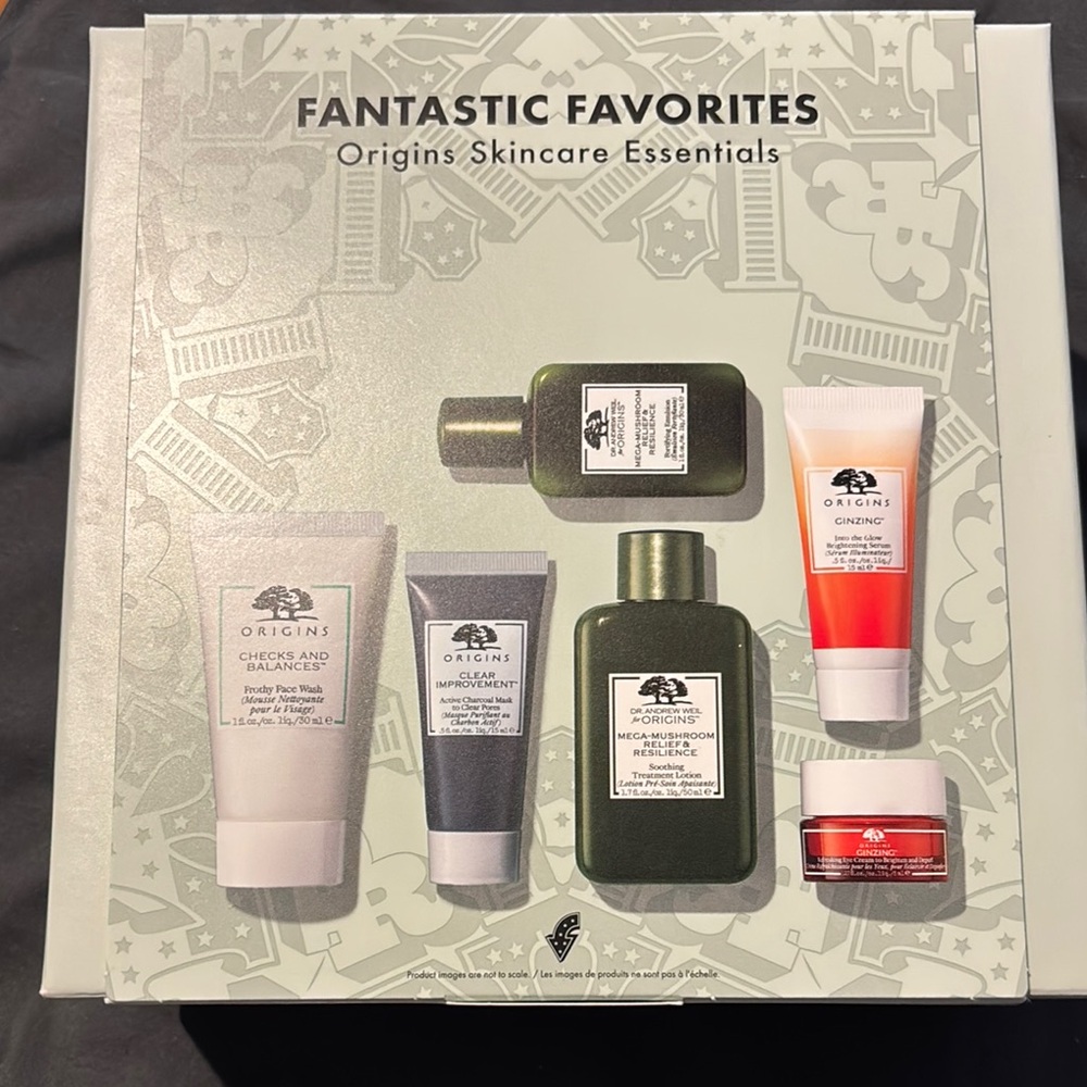 Brand new in box Origins Skincare Essentials Set